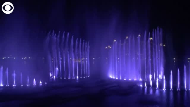 Watch: World's Largest Fountain Unveiled In Dubai
