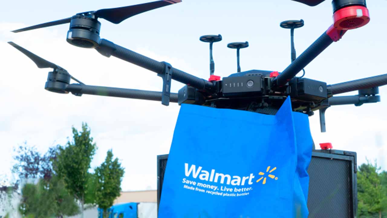 Walmart Testing Service To Deliver Groceries And Other Products By Drone