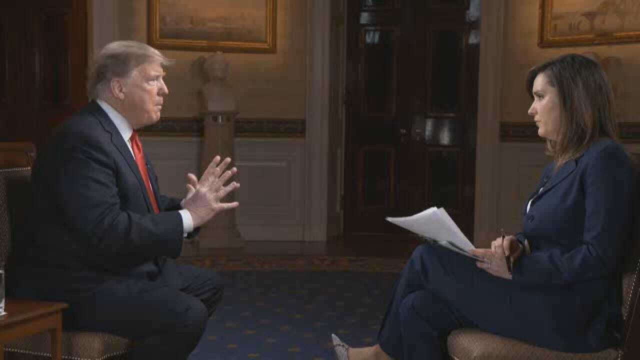 Pelosi Is 'Very Bad For Our Country,' Trump Says In Exclusive CBS News Interview