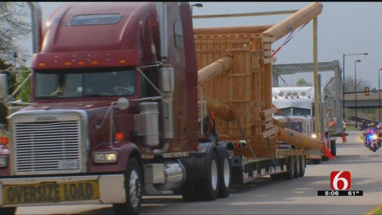 'A Gathering Place' Play Towers Arrive At Tulsa Park