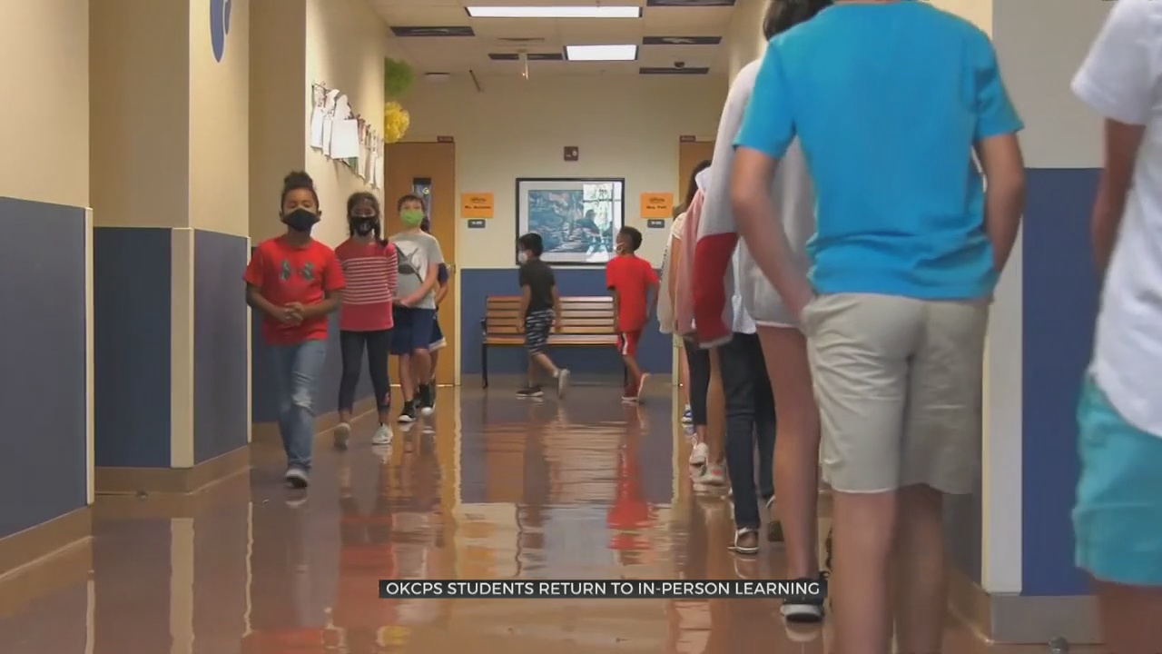 More OKCPS Students Return To Classroom Amid COVID-19 Pandemic