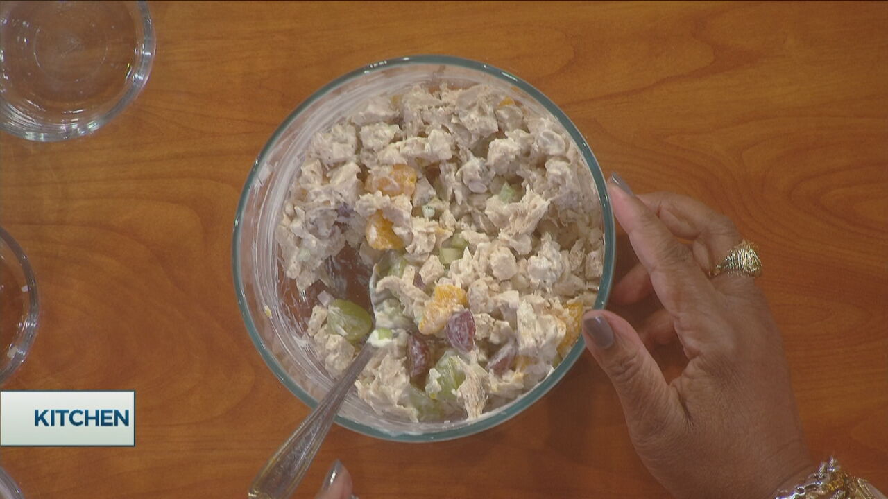 Registered Dietitian Nutritionist Beverly Kelley Shares Recipe For Fruited Chicken Salad