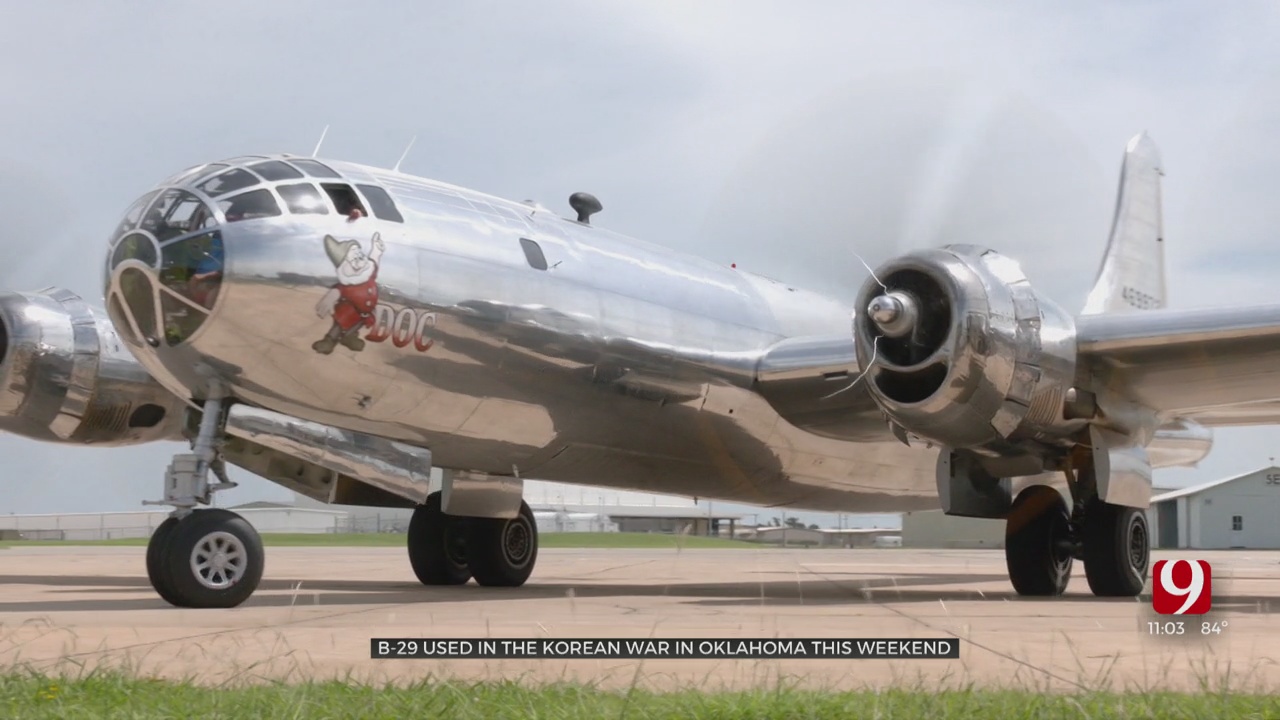 Historic WWII-Era Plane Makes Stop In Oklahoma
