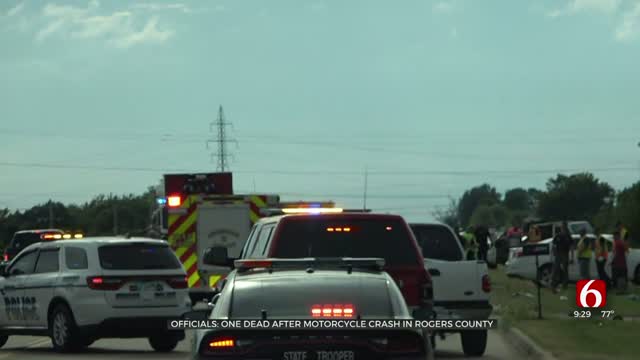 1 Dead After Motorcycle Crash On Highway 20 In Rogers County