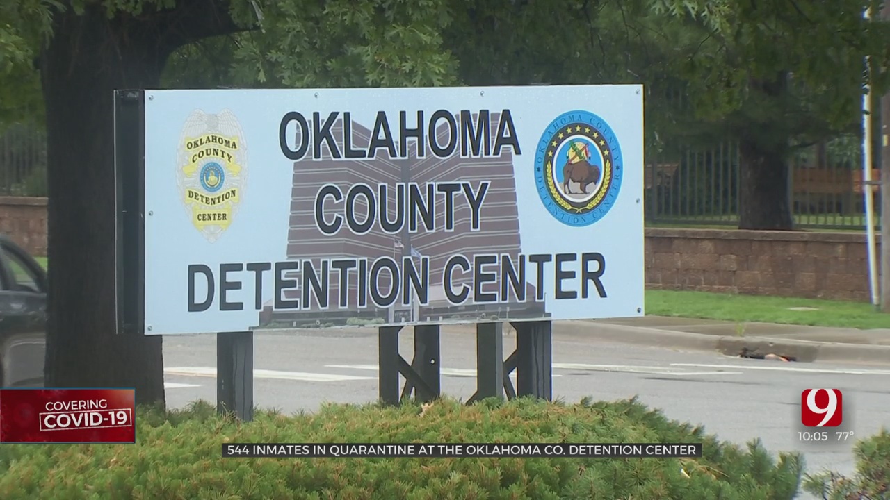 544 Inmates Under Quarantine At Oklahoma Co. Jail
