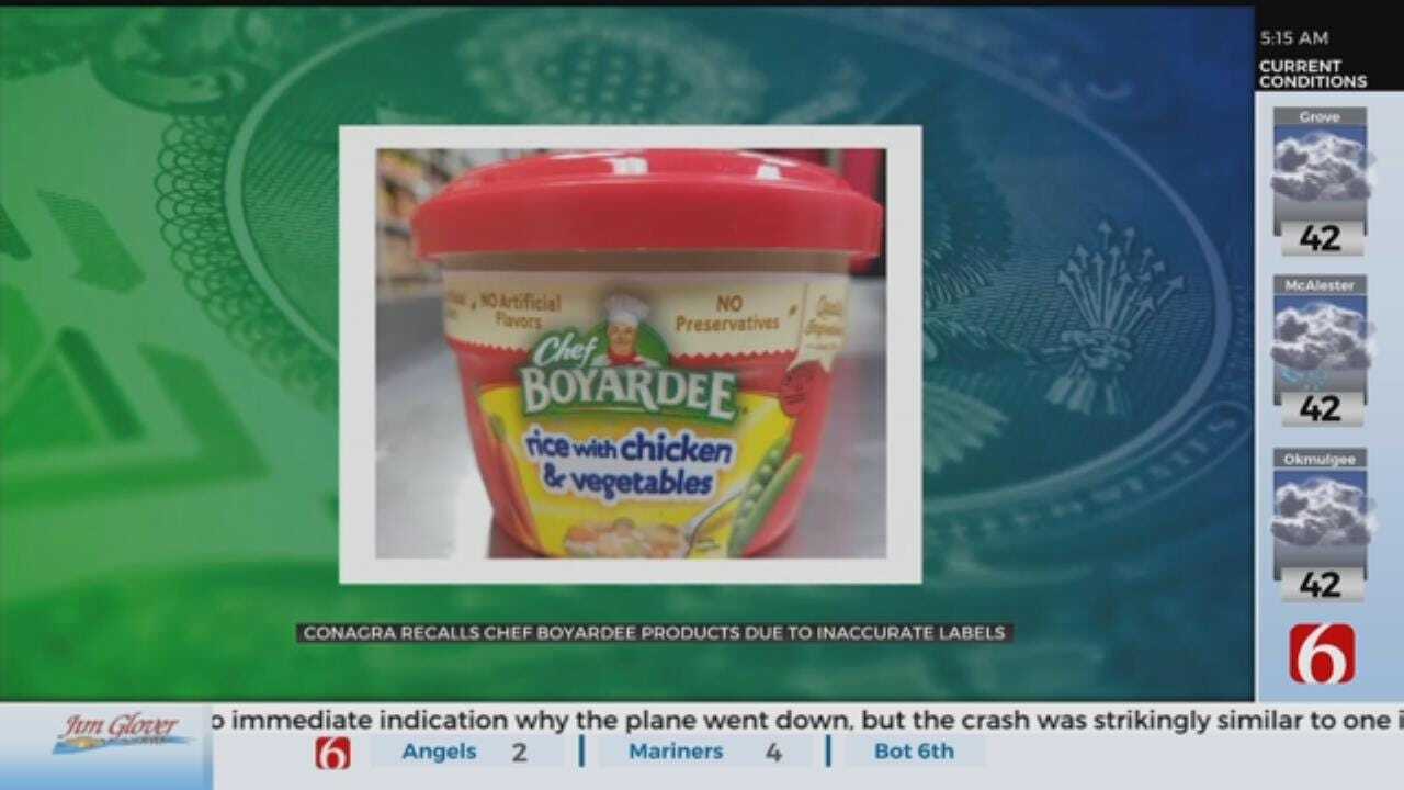 3,000 Pounds Of Chef Boyardee Products Recalled