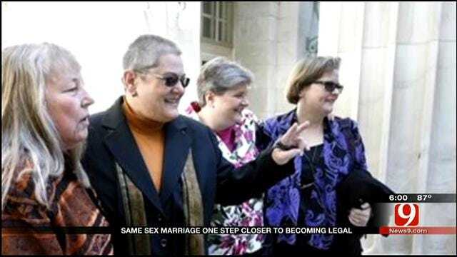 Same Sex Marriage One Step Closer To Becoming Legal