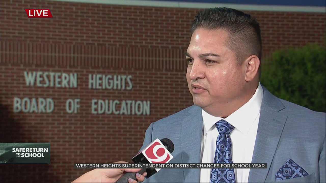 Watch: Western Heights Superintendent On District Changes For School Year