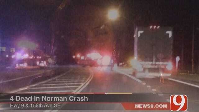 Four Killed In Two-Car Accident In Norman