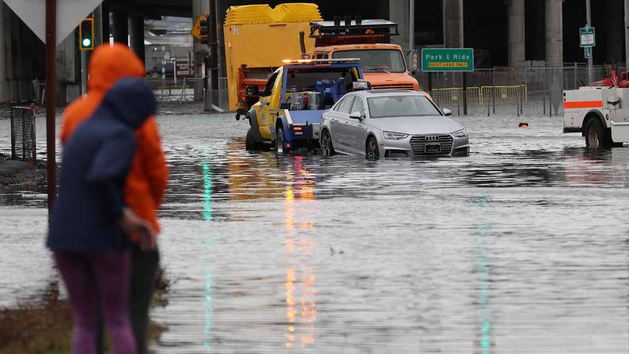 State Of Emergency In California As Massive Storm Unleashes Flooding