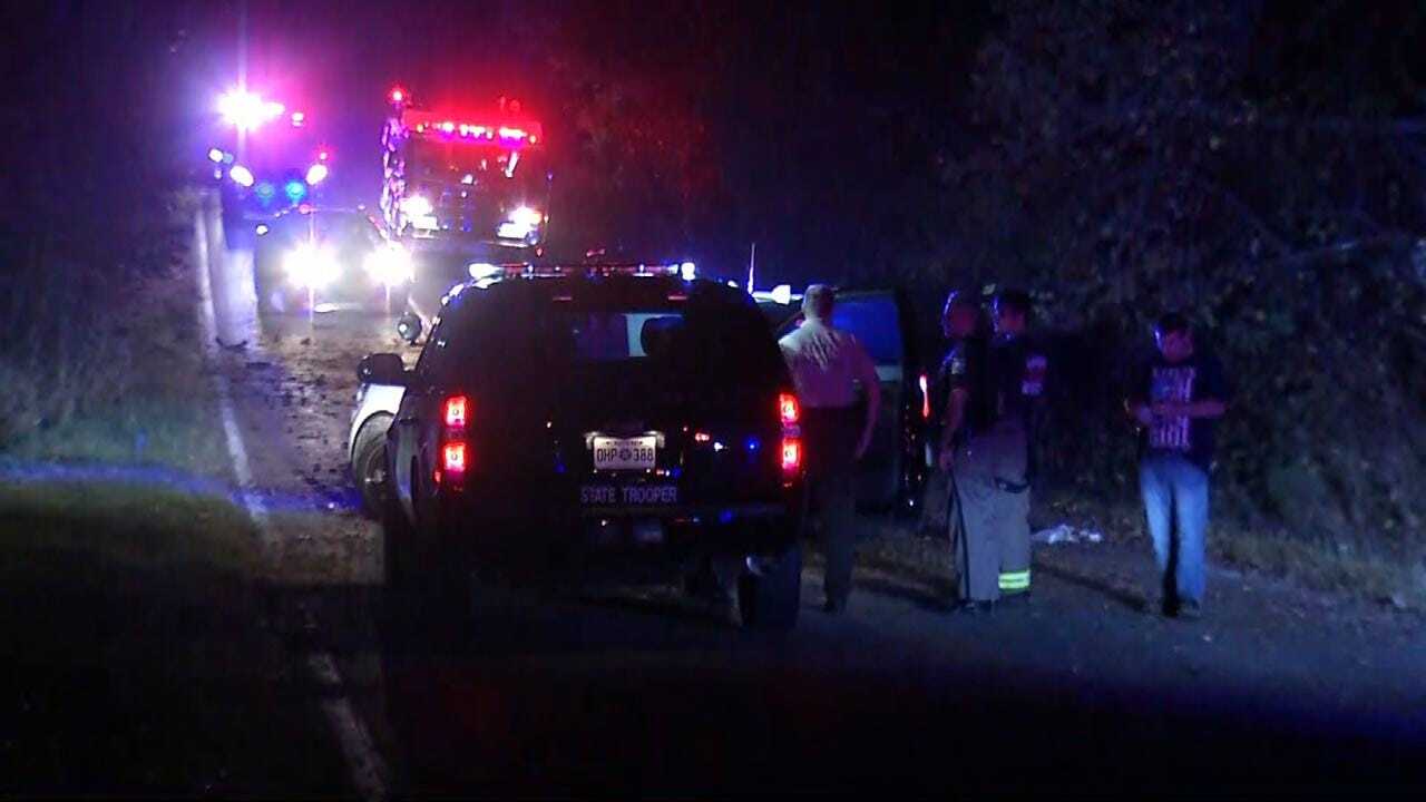 Police Chase Ends In Deadly Crash In Creek County