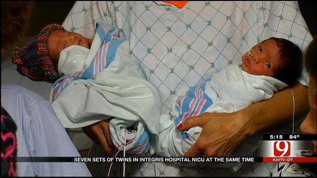 7 Sets Of Twins In NICU At OKC Hospital