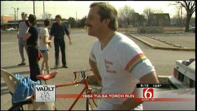 From The KOTV Vault: The 1984 Olympic Torch Relay Comes Through Oklahoma