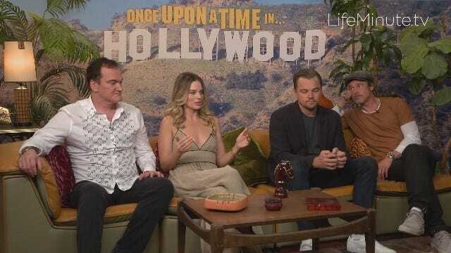 Leonardo DiCaprio, Brad Pitt, Margot Robbie and Quentin Tarantino Talk Making of Once Upon a Time in Hollywood