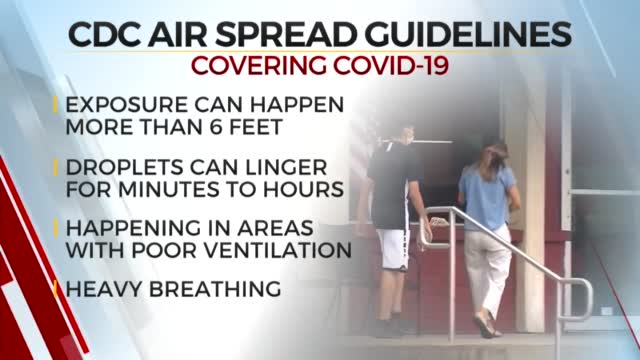 CDC Updates Guidelines For How COVID-19 Spreads