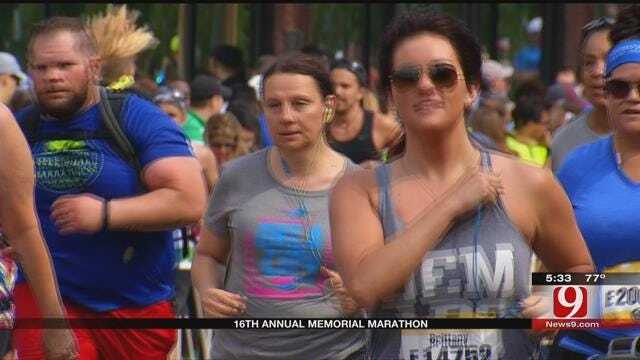 Memorial Marathon Held Sunday In OKC