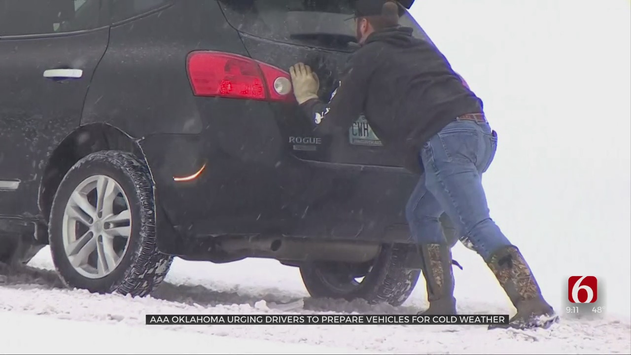 AAA Oklahoma Warns Drivers To Make Sure Cars Are Ready For Winter