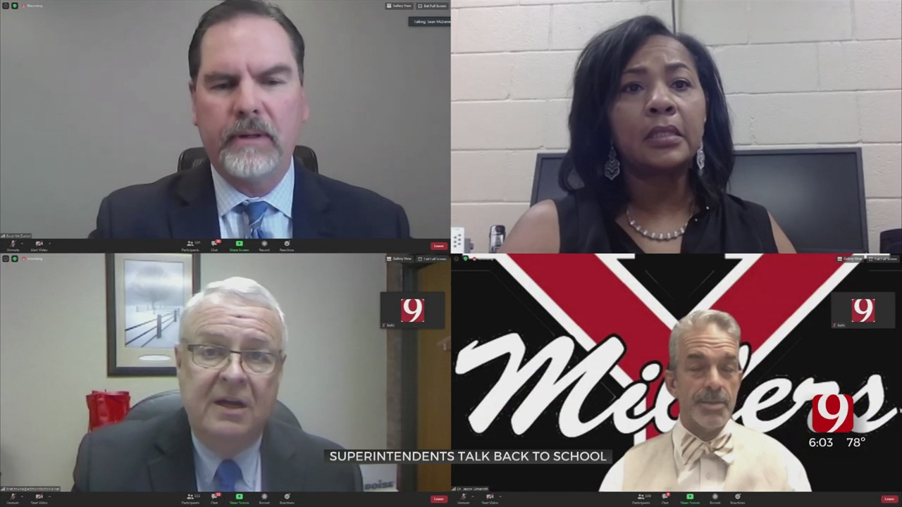 Oklahoma’s District Superintendents Discuss Different Plans For Upcoming School Year 