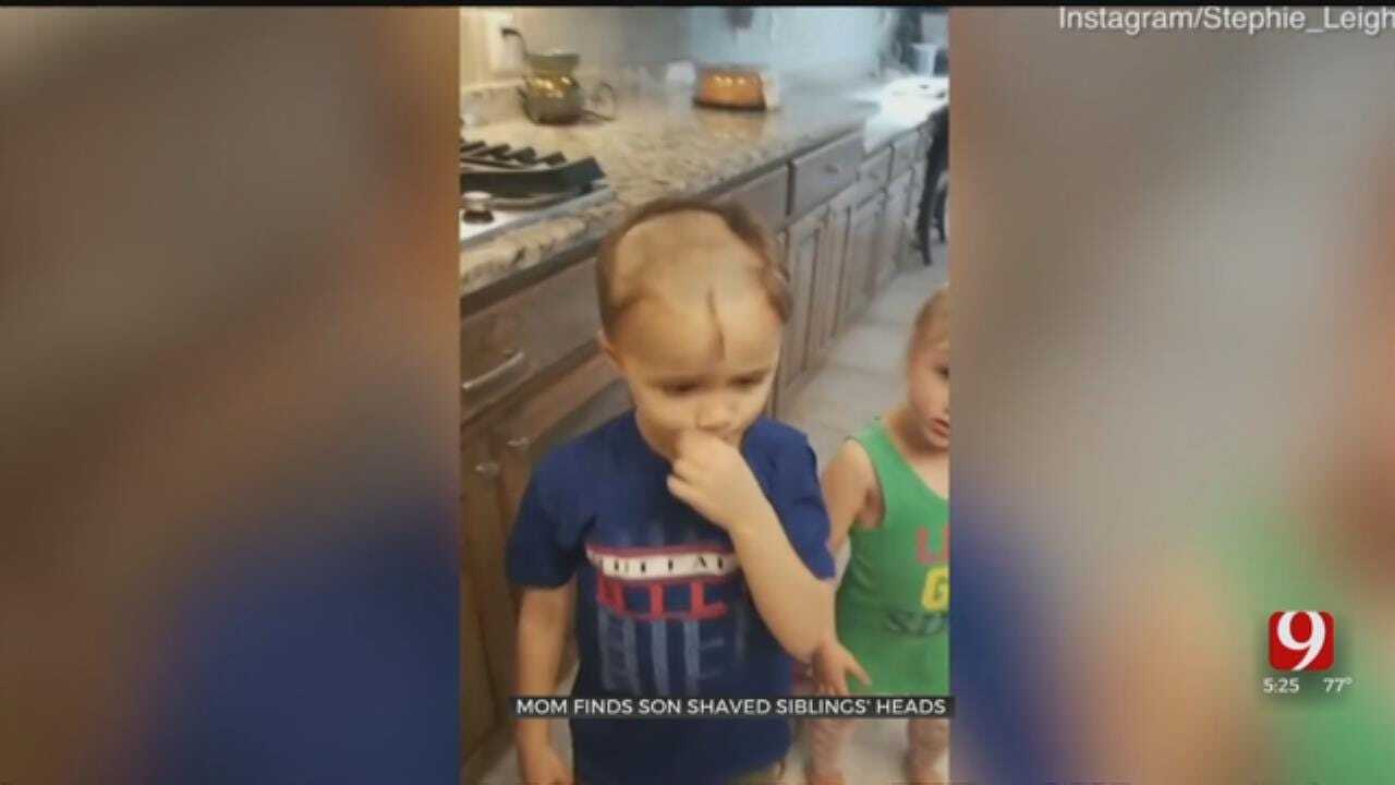 CHECK THIS OUT: Mom Finds Son Shaved Siblings' Heads