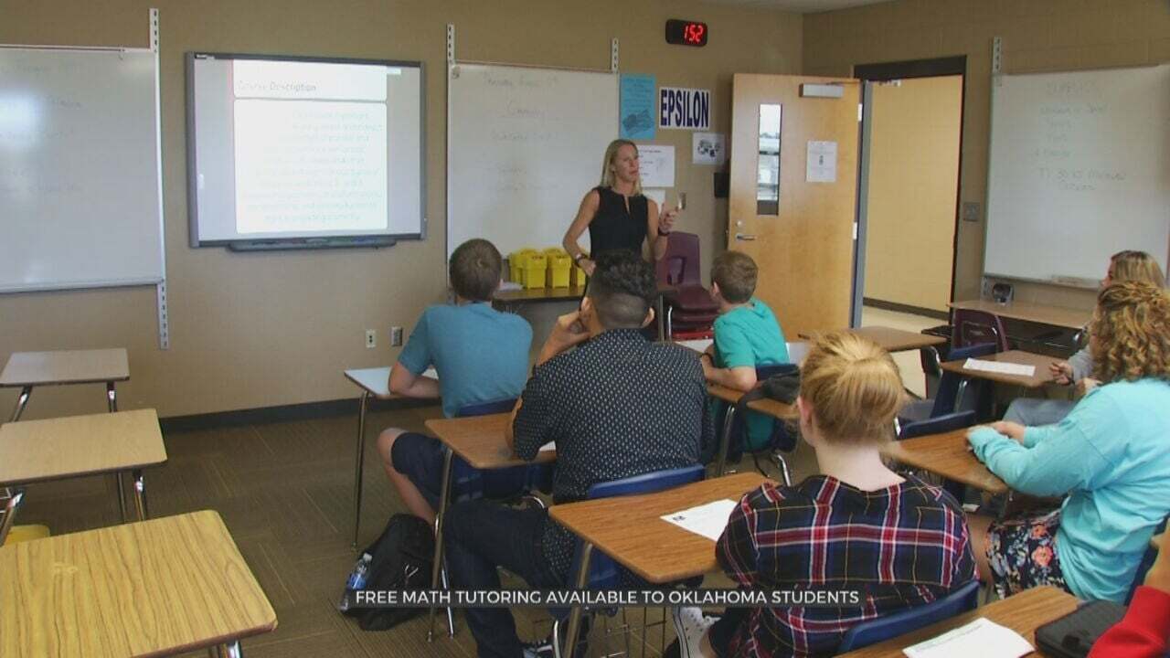 Oklahoma State Department Of Education Offers Free Math Tutoring For 7th-9th Grade Students