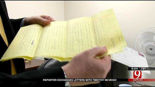 Reporter Discusses Letters Exchanged With Timothy McVeigh