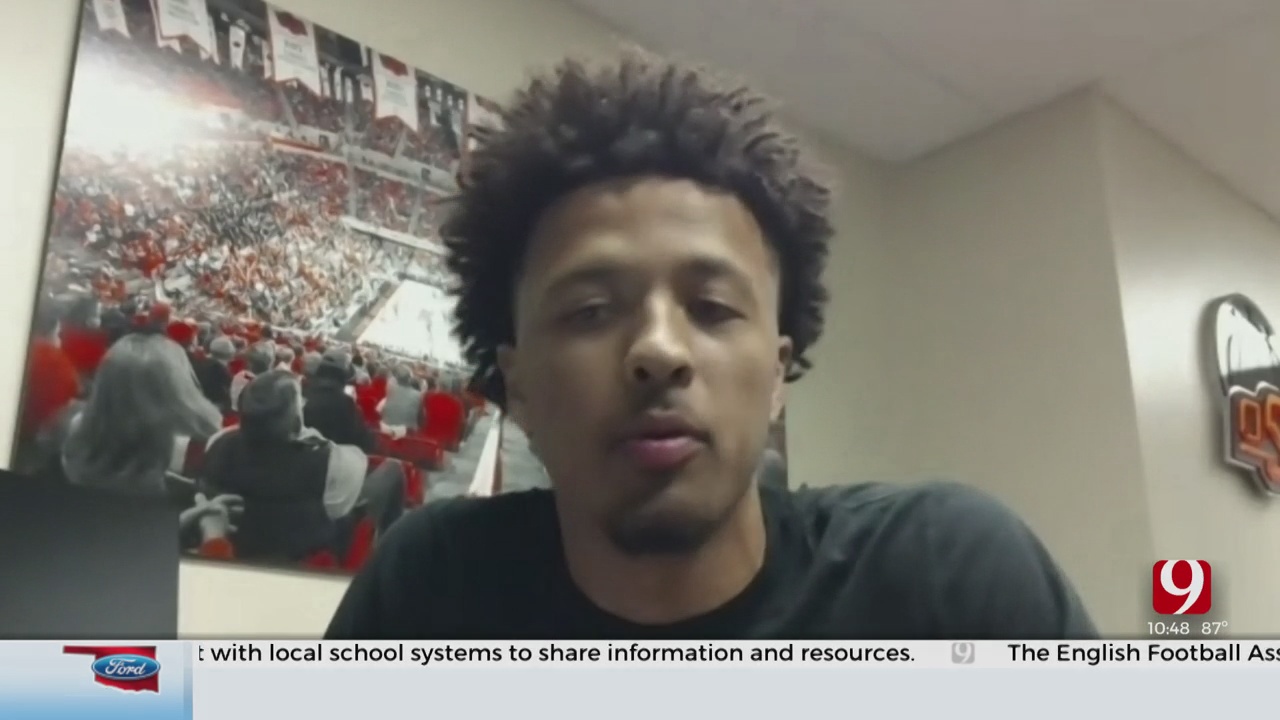 OSU Basketball's Cade Cunningham Talks With The Media For The First Time