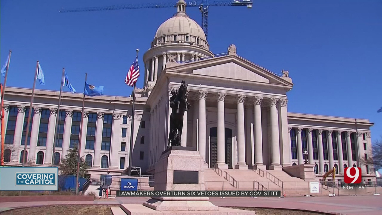 Oklahoma Legislature Wraps Up Strange Session, Overrides Number Of Stitt’s Vetoes