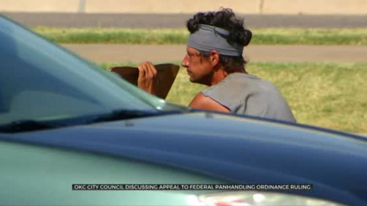 OKC City Council To Discuss Appeal Of Overturned Panhandling Ordinance 