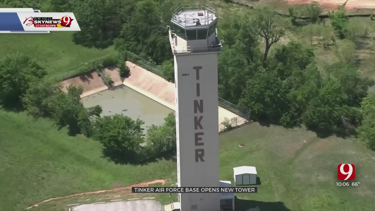 New State Of The Art Air Traffic Control Tower Debuts At Tinker Air Force Base 