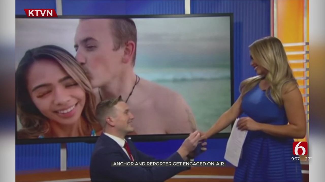 Anchor, Reporter Get Engaged On-Air In Nevada