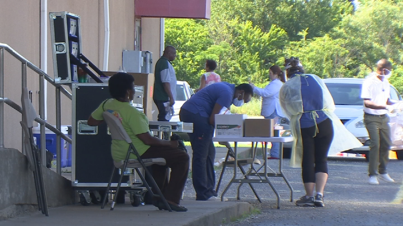 Tulsa Health Department Says Grocery Handout, COVID-19 Testing Event Was A Major Success 