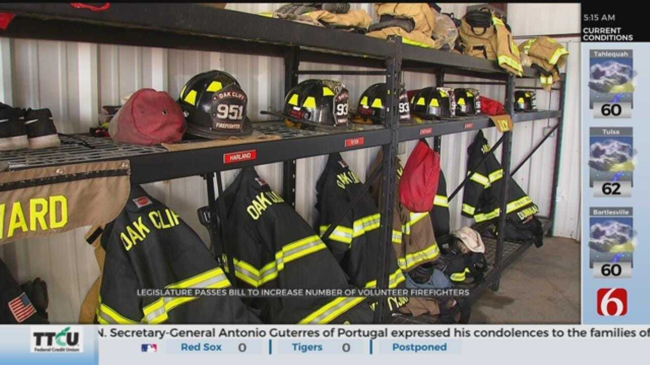 Bill Allows Retired Firefighters to Join Volunteer Departments