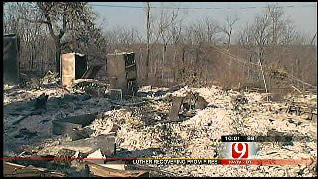 Luther Looks To Rebuild After Devastating Weekend Of Wildfires
