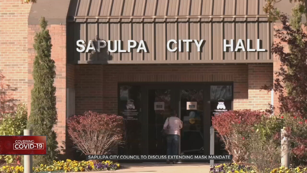 Sapulpa Mask Mandate Expires Monday; City Council Could Vote to Extend It