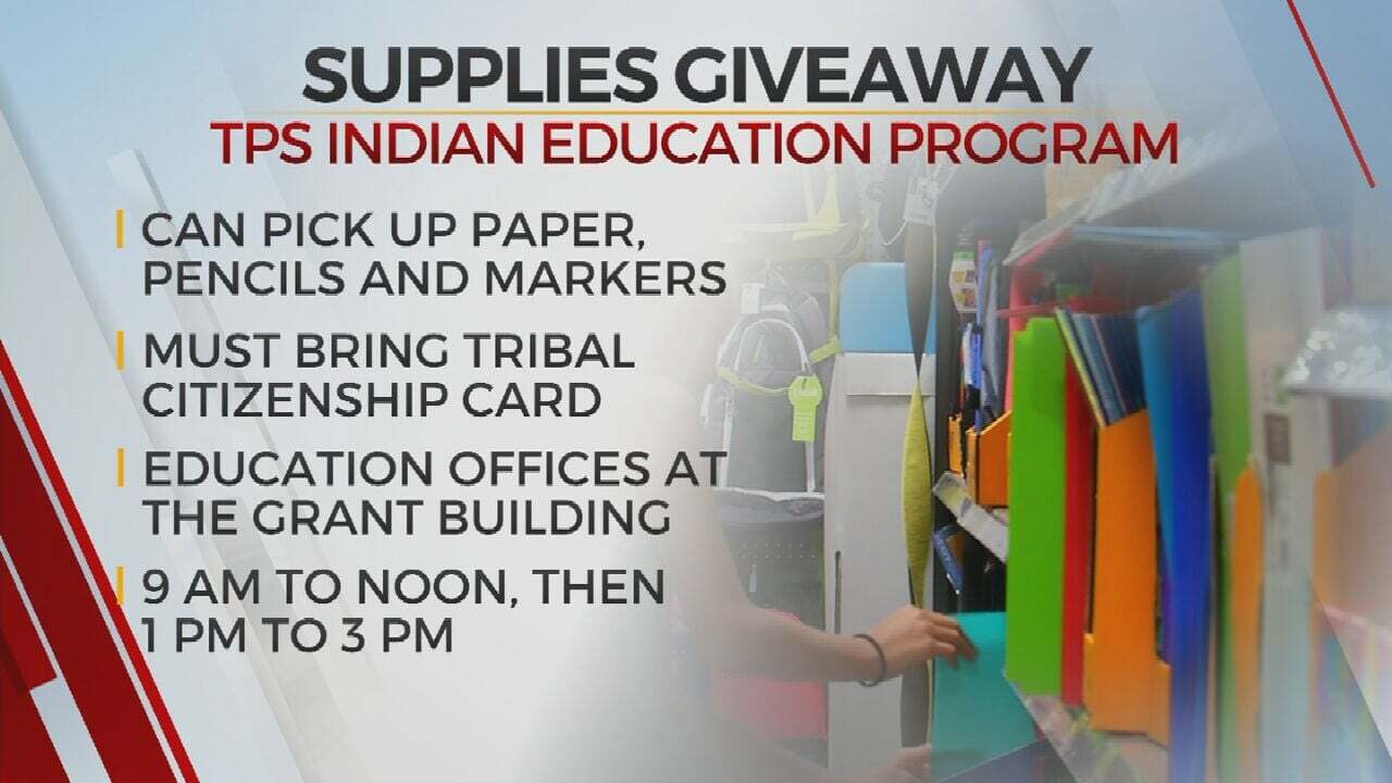 Indian Education Program At TPS Hosts Annual School Supply Giveaway 