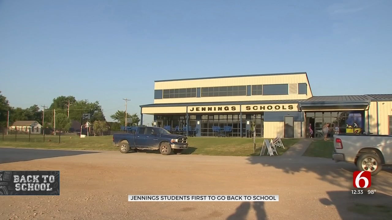 Jennings, Prue Are First Schools In The State To Start The School Year