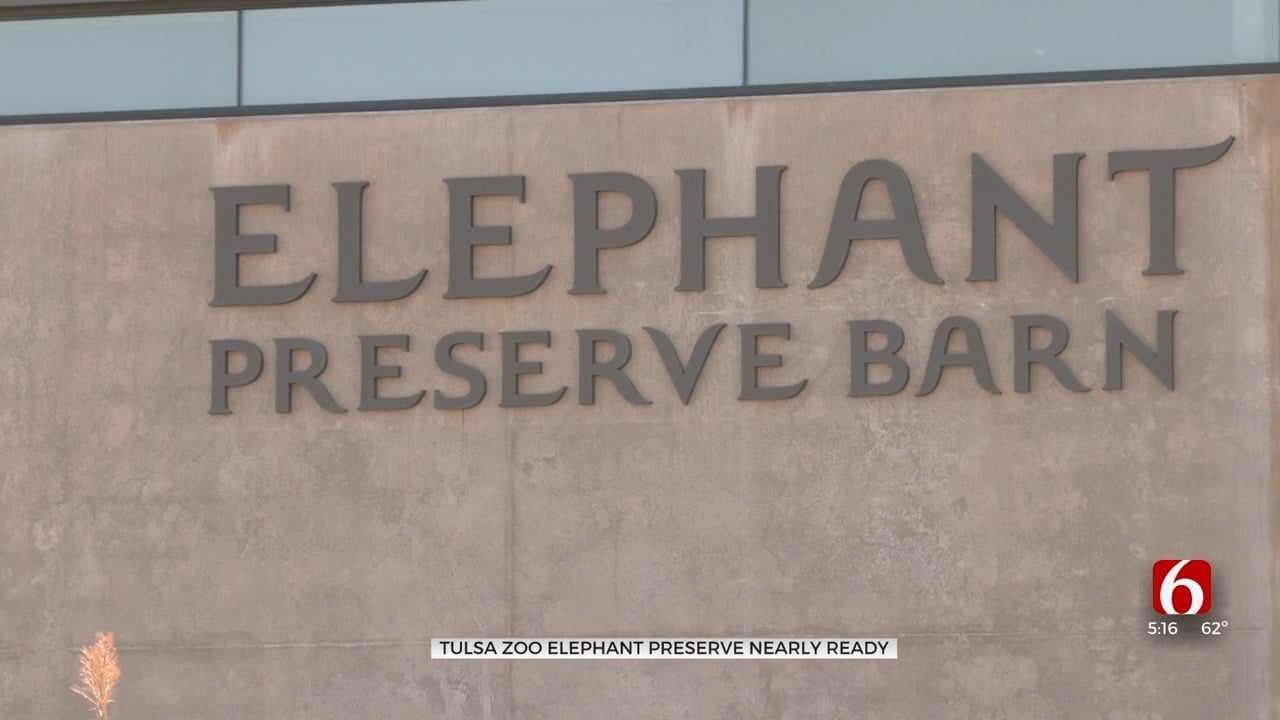 Sneak Peek Into Tulsa Zoo's New Elephant Preserve Barn