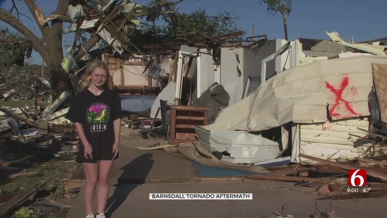 'Completely Horrible': Barnsdall Teenager Puts Dreams On Hold After Devastating Tornado