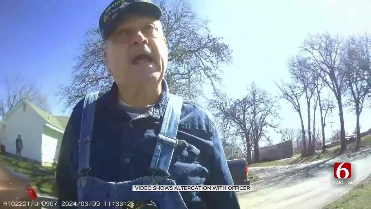 Body Camera Footage Shows Confrontation Between Oilton Police Officer And 76-Year-Old Man
