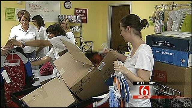 Call Center Employees Throw Baby Showers To Collect For Oklahoma Charity