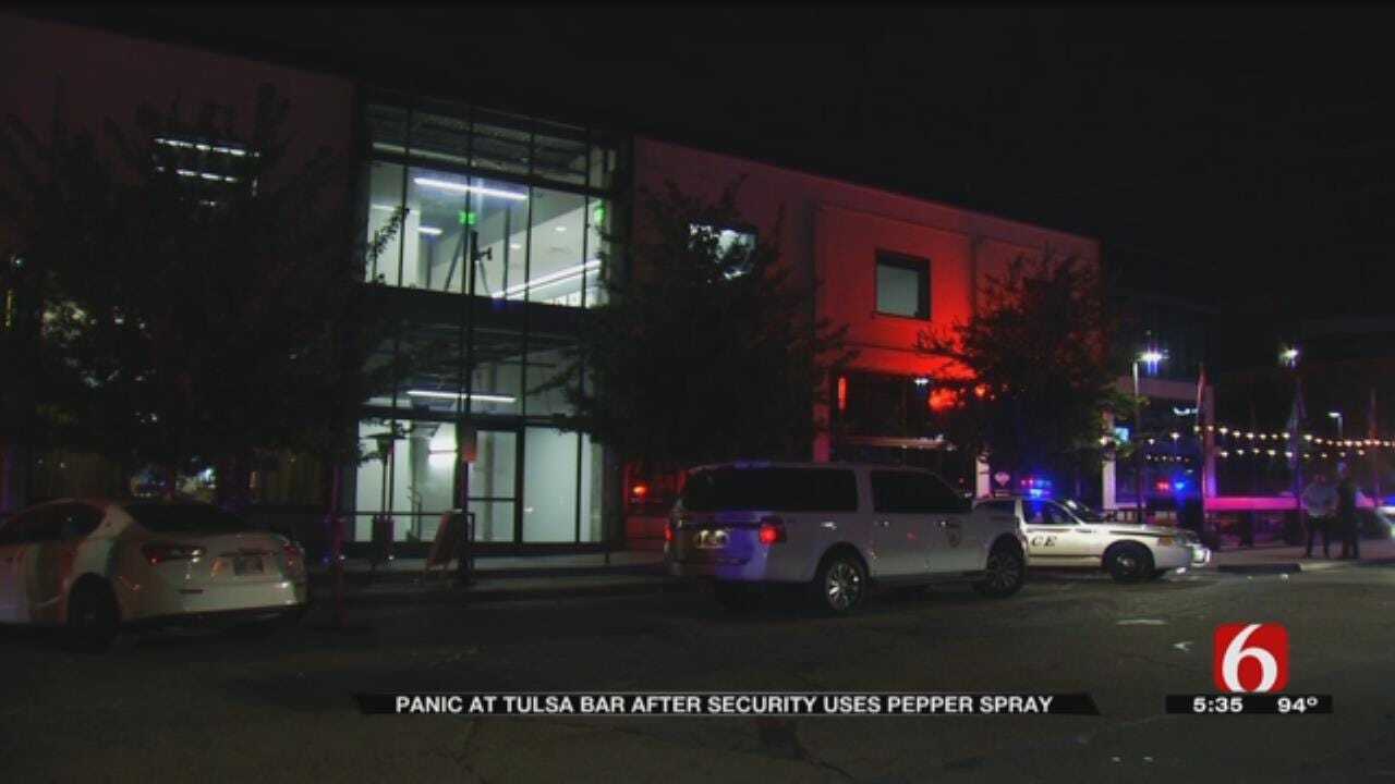 Fight At Tulsa Bar Leads To Panic As Guards Pepper Spray Crowd