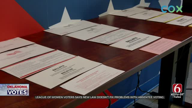 League Of Women Voters Says New Law Doesn't Fix Problems With Absentee Ballot Voting