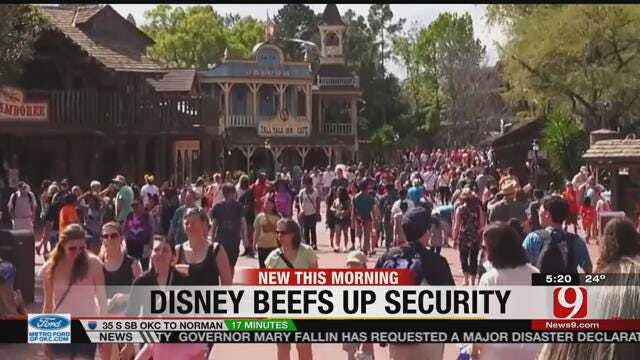 Theme Parks, Including Disney, Step Up Security