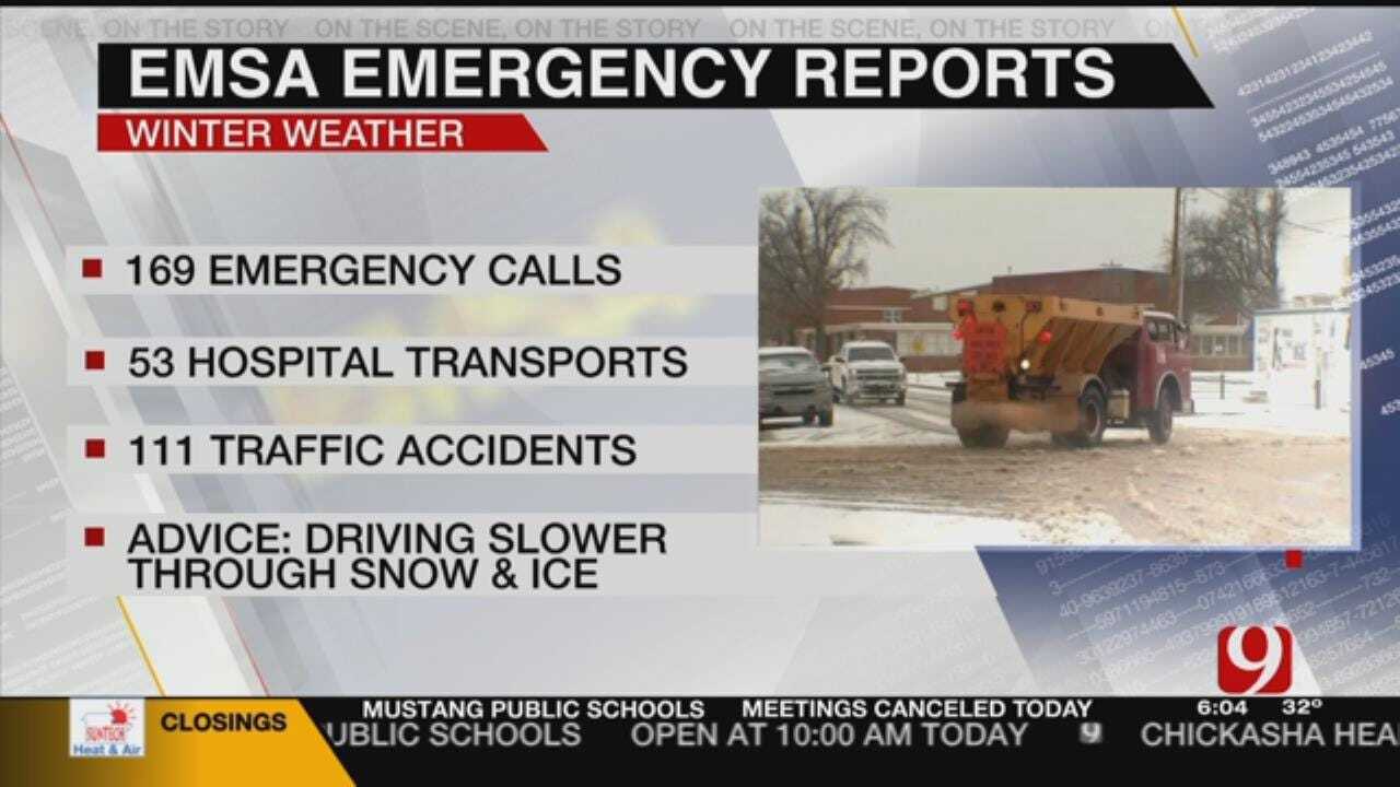 EMSA CEO Provides Insight On Driving On Icy Roads