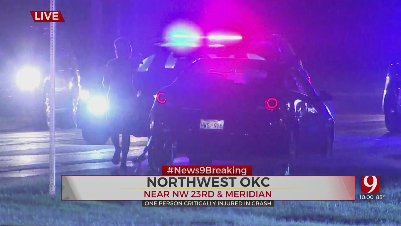 1 In Critical Condition After Being Struck By Vehicle In NW OKC