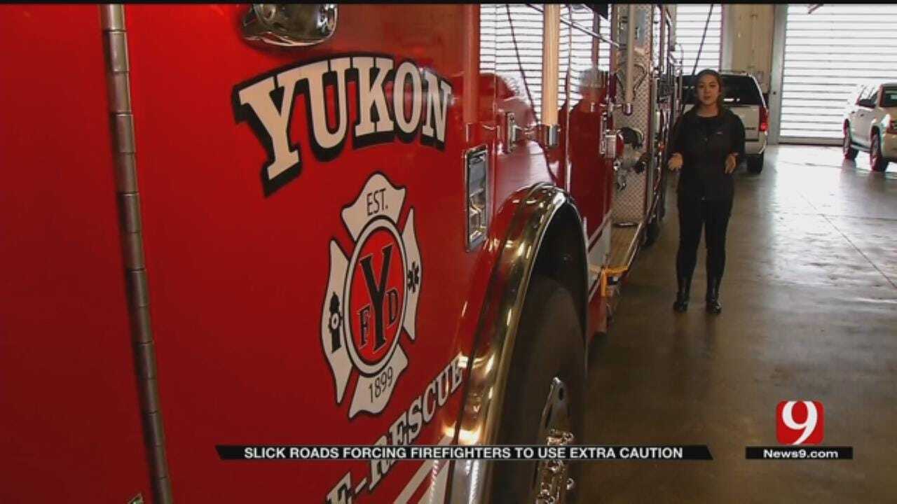 Yukon Firefighters Catch A Break As Ice Melts