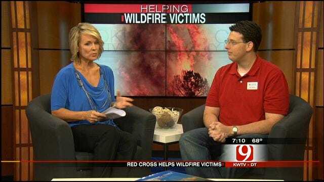 American Red Cross Update On Oklahoma Wildfires