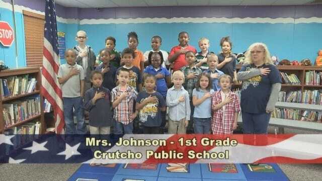 Ms. Johnson's 1st Grade Class at Crutcho Public Schools