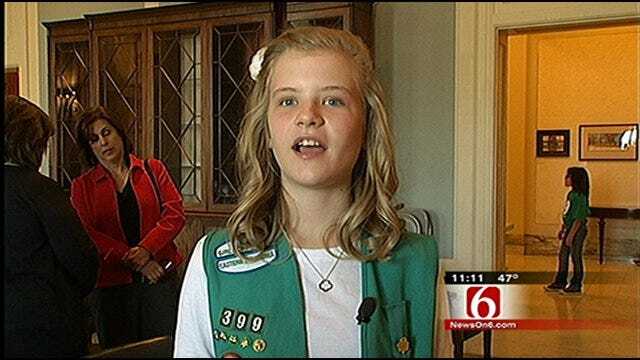 Bixby Girl Sells Most Girl Scout Cookies In Oklahoma
