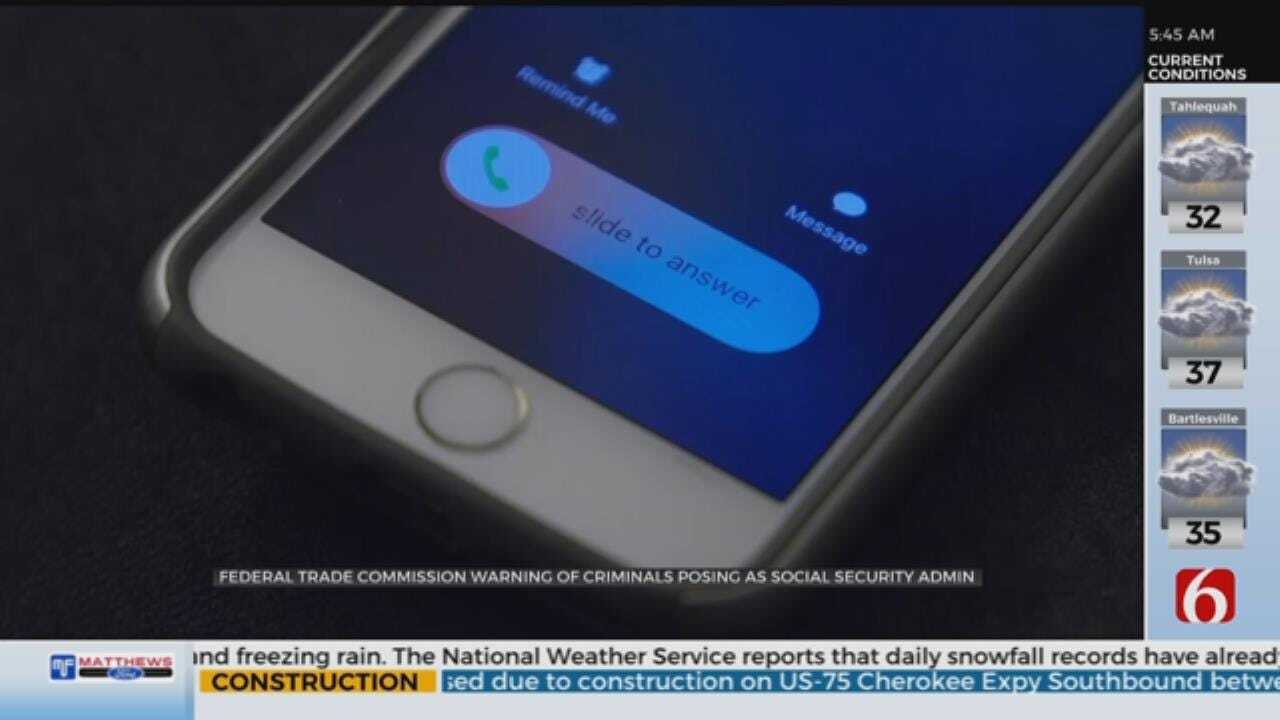 FTC Warns Of Social Security Phone Scam
